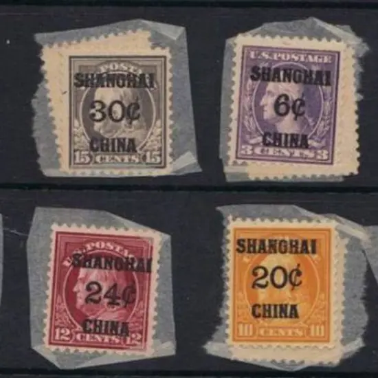 China (US Postal Agency in Shanghai) 1919 6¢ to ...