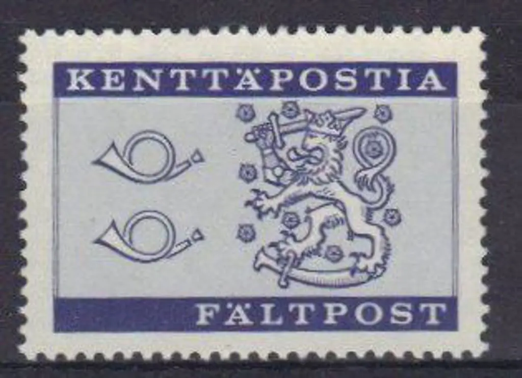 Finland 1963 Military Field Post (N.V.I.) violet ... Image 1++