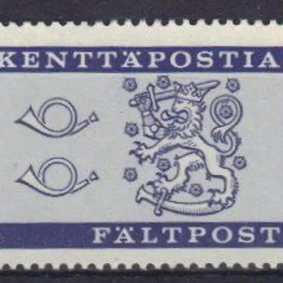 Finland 1963 Military Field Post (N.V.I.) violet ...
