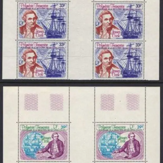 French Polynesia 1978 Discovery of Hawaii/Capt. ...