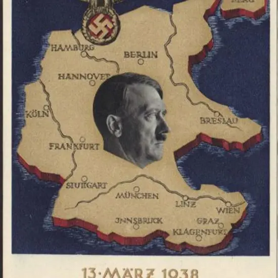 Germany 1938 Hitler & Map multicoloured mint ...