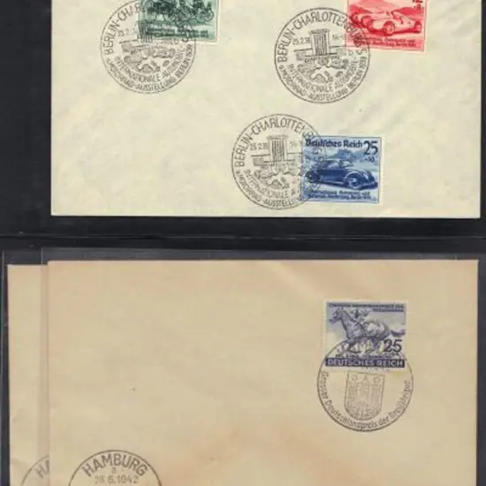 Germany 1939 Motor Show set with ...
