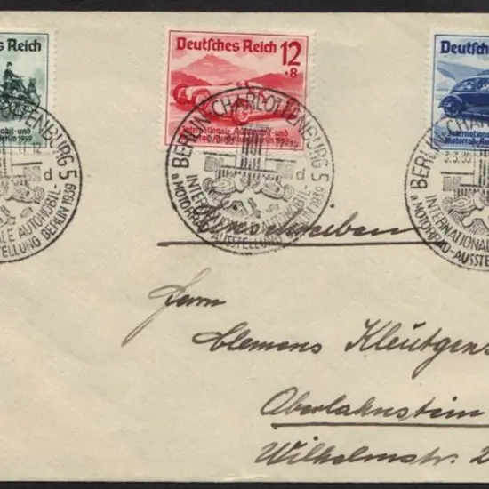 Germany 1939 Motor Show set on 3.3.39 internal ...