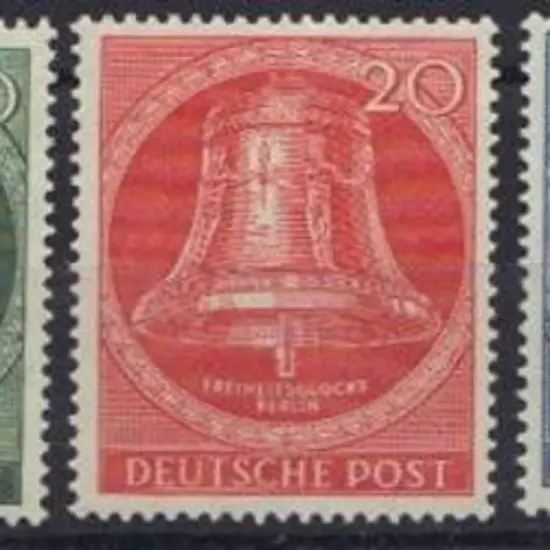 Germany-Berlin 1953 Bells (Clapper Centre) MUH. SG ...