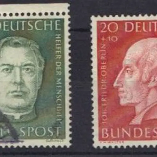 Germany-West 1954 Relief Fund set of 4 F/U. Mi. ...
