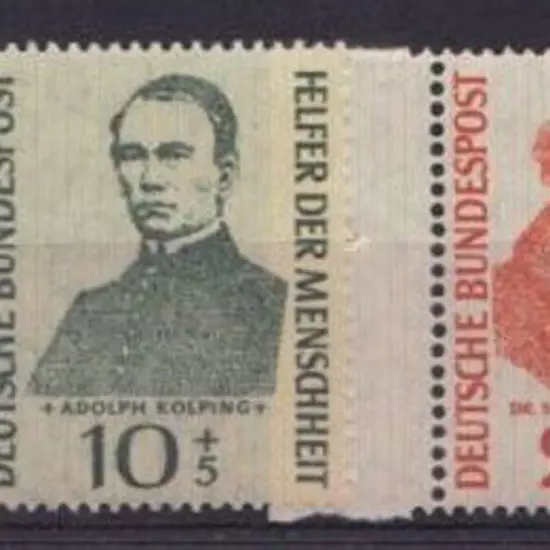 Germany-West 1955 Relief Fund marginal MUH set. ...