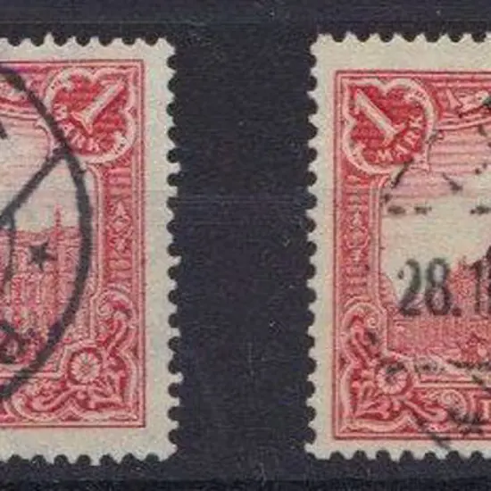Germany - Eastern Command 1916/19 "Postgebiet Ob ...