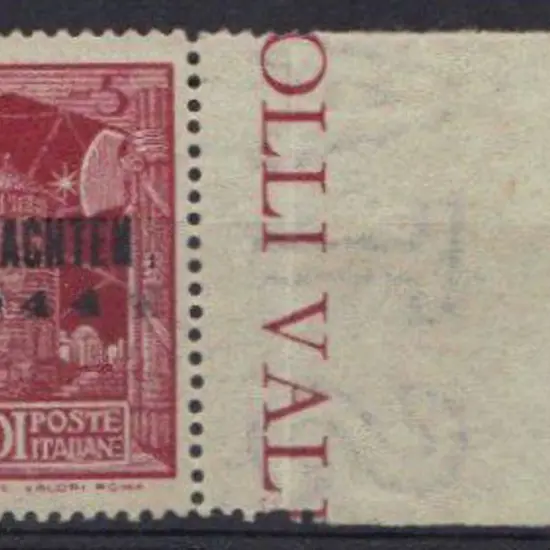 Germany-Poland Occupation 1944 5c "WEINNACHTEN ...