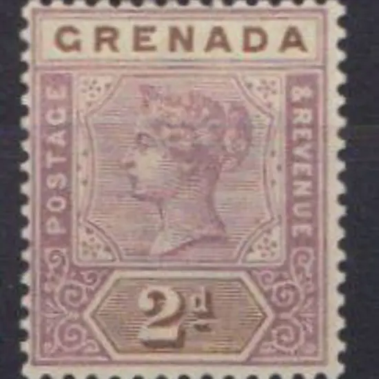Grenada 1899 2d mauve & brown QV. MLH SG 50 Cat. ...