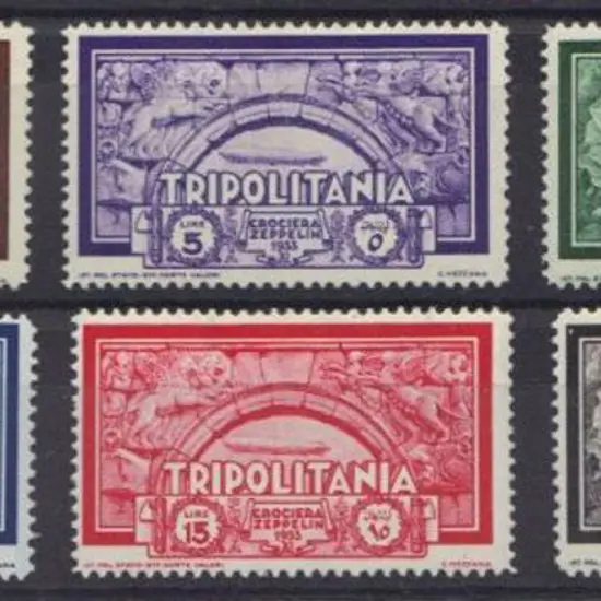Italian Colonies-Tripolitania 1933 Graf Zeppelin ...