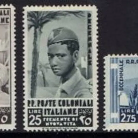 Italy-Colonies 1933 10th Anniversary of Fascist ...