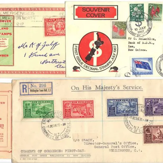 New Zealand 1936 Health, ANZAC & Chamber of ...