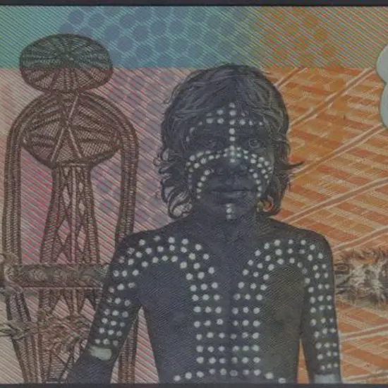 1988 $10 Bicentennial/Aboriginal Polymer with ...