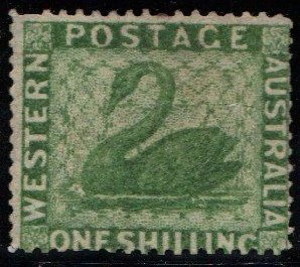 1861 2d blue, 6d purple & 1/- green, clean cut ... Image 1++