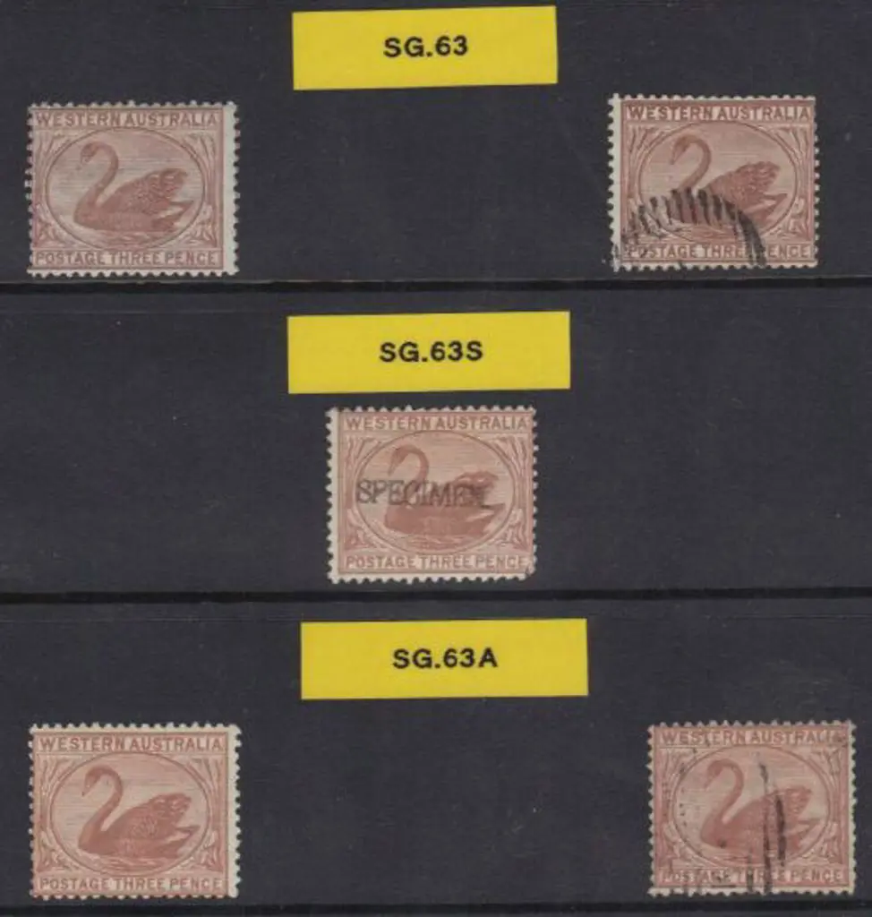 1871/73 3d pale brown & cinnamon mint & used plus ... Image 1++