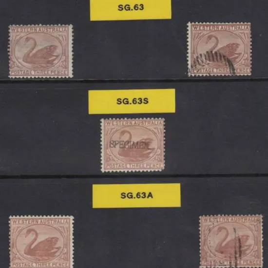 1871/73 3d pale brown & cinnamon mint & used plus ...