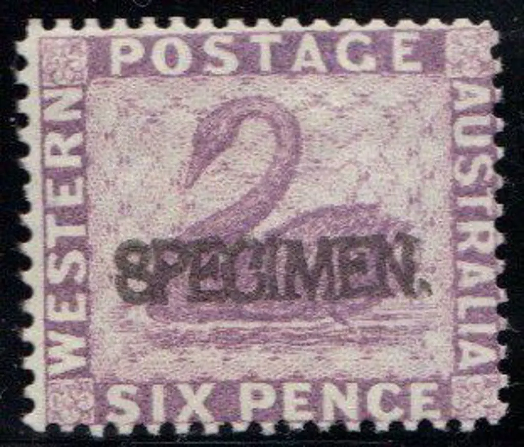 1882 6d lilac, wmk Crown CA, perf. 14 with ... Image 1++