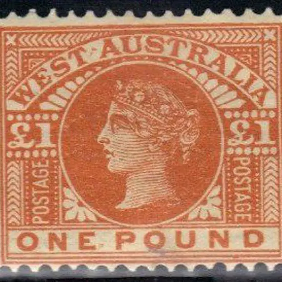 1902 £1 orange-brown. MH with most original gum. ...