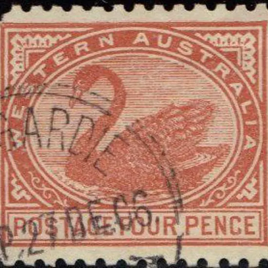 1902 4d chestnut. V/Crown wmk, perf 11. F/U with ...