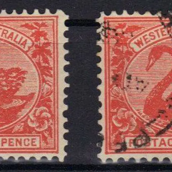 1903 10d red, V & Crown wmk. Mint & used examples. ...