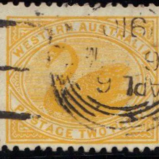 1905 2d yellow with crown/A upright wmk. Perf 12 x ...