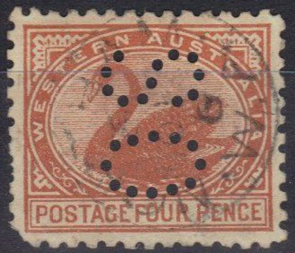 1905 4d pale chestnut perf. 11 with light cds. ... Image 1++