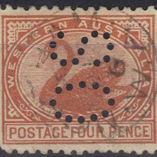 1905 4d pale chestnut perf. 11 with light cds. ...