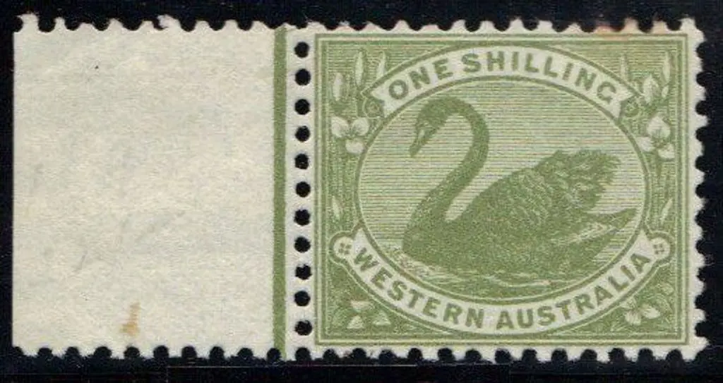 1912 6d violet & 1/- sage green. Crown/A wmk, ... Image 1++