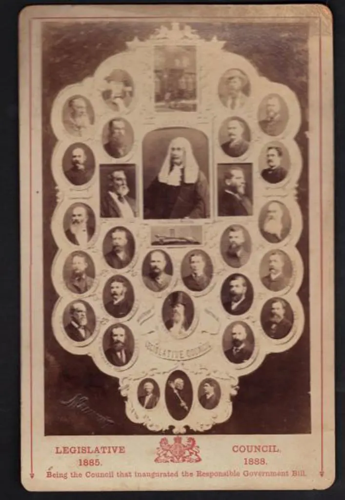 1885-1888 Legislative Council photo illustrated ... Image 1++