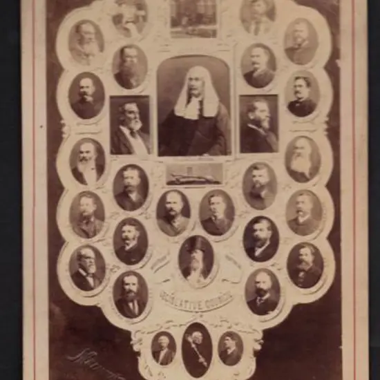 1885-1888 Legislative Council photo illustrated ...