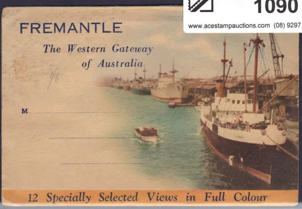 1920's "Fremantle:The Western Gateway of ... Image 1++