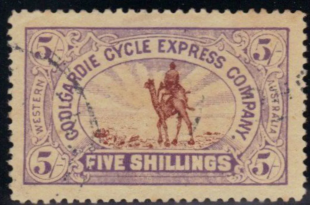 Coolgardie Cycle Express Company. 1/- & 2/6d ... Image 1++