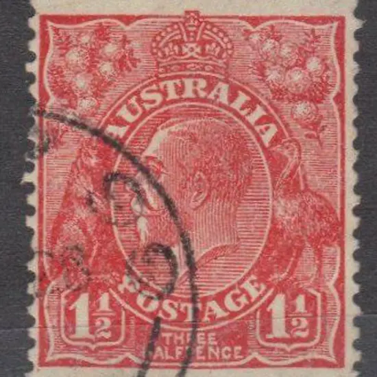(Group) 99 Type c? Very rare part strike on 1½d ...
