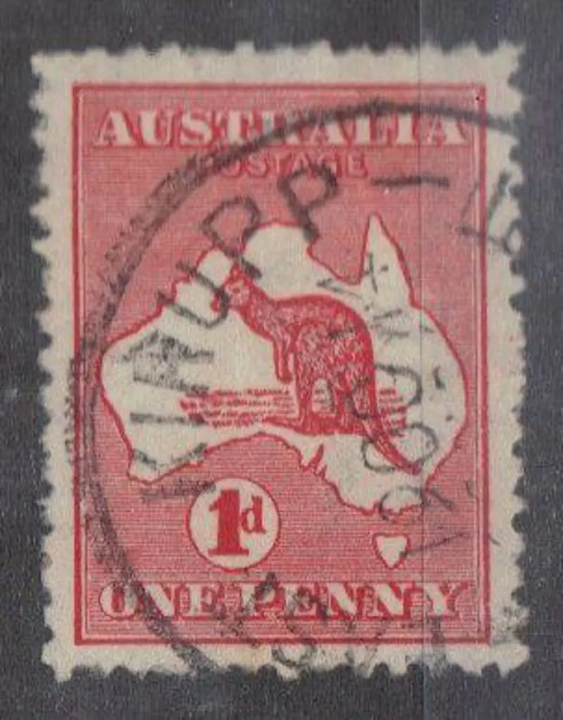 East Kirupp B29-b. 60% strike on 1d red kangaroo ... Image 1++