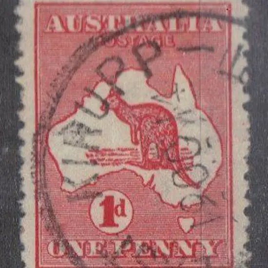 East Kirupp B29-b. 60% strike on 1d red kangaroo ...