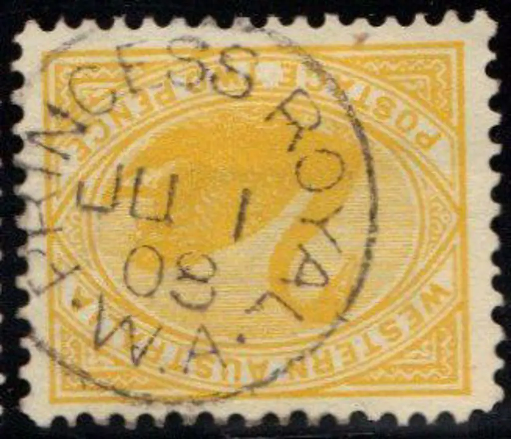 Princess Royal 3b. Attractive strike on 2d yellow ... Image 1++