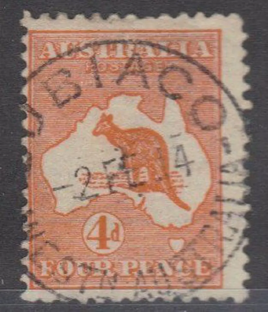 Subiaco D27. Attractive 80% strike on 4d orange ... Image 1++