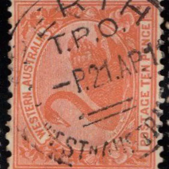 (Travelling Post Office) T.P.O. Perth CDS GPO 1. ...