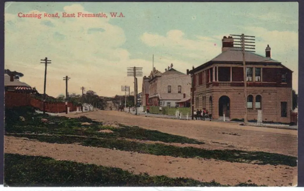 1908 P. Falk & Co coloured to Tasmania showing ... Image 1++