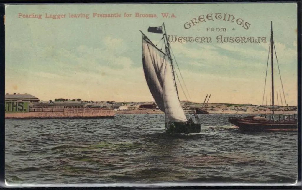 1908 P. Falk & Co hand coloured to Tasmania ... Image 1++