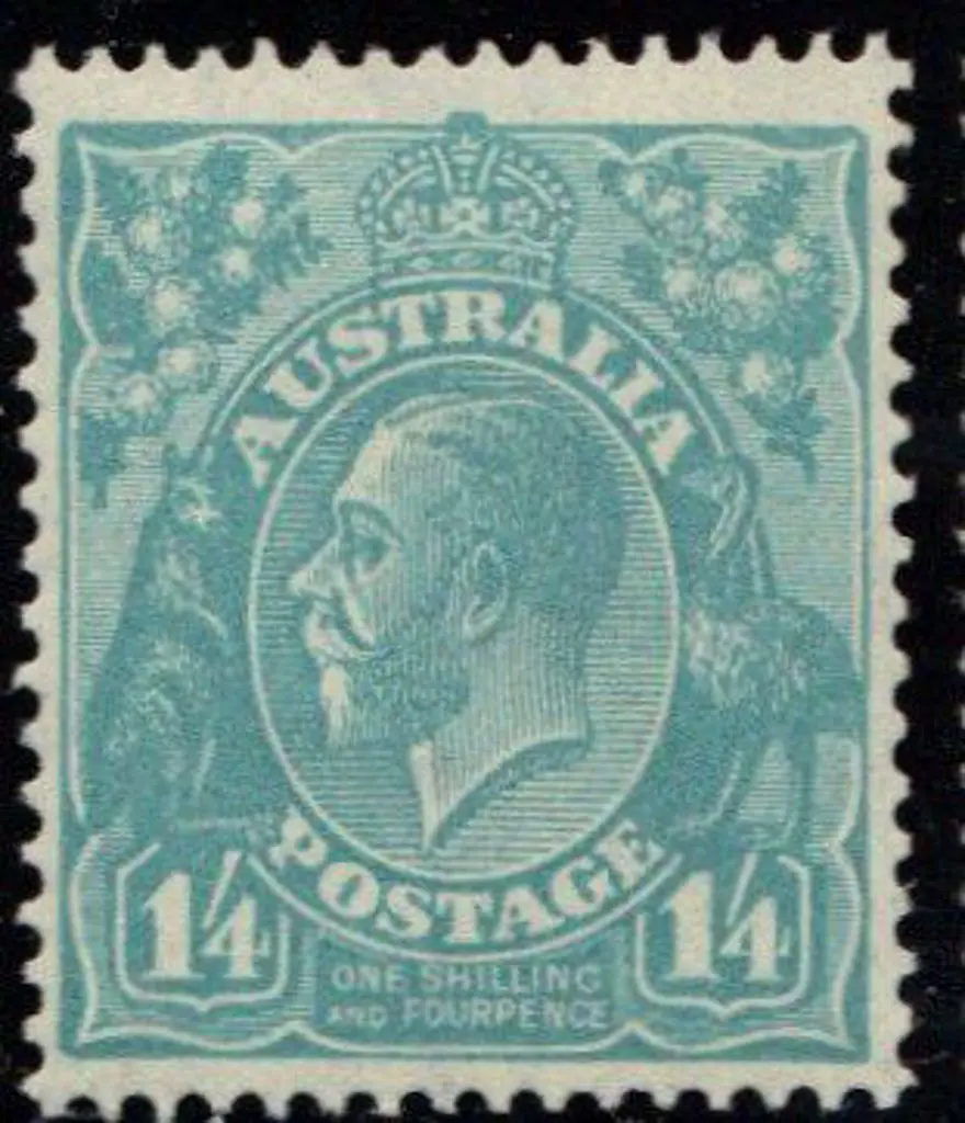 1931-36 CofA 1/4d turquoise. MUH & well centered. ... Image 1++