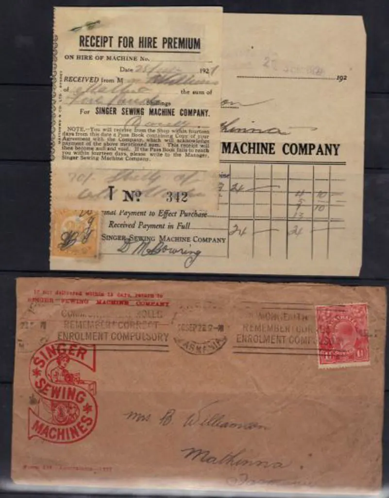 1927 cover & contents from Singer Sewing Machine ... Image 1++