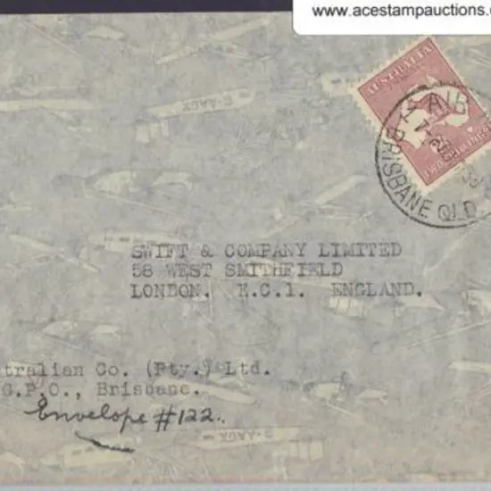 1938 (30th May) 2/- maroon kangaroo pair & single ...