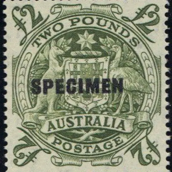 1949/50 Arms set of 3 to £2 overprinted SPECIMEN. ...