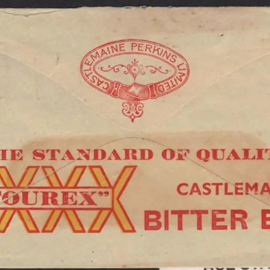 1951 window faced env with KGVI 3½d tied by ...