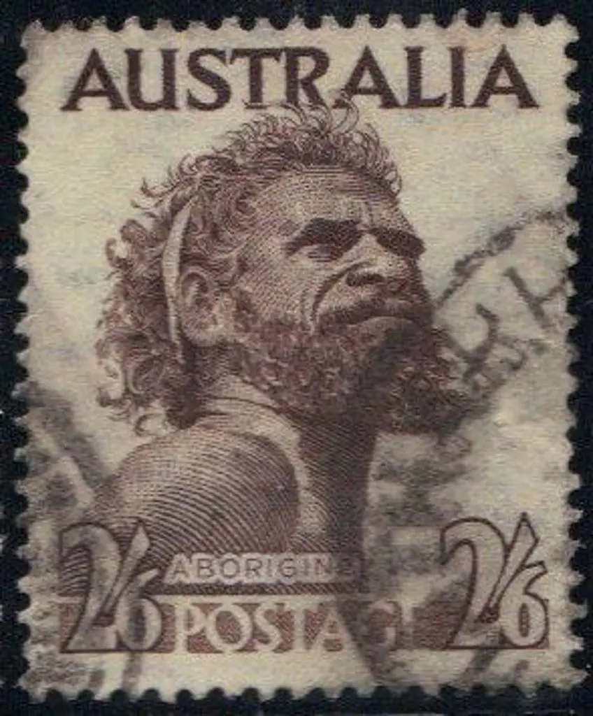 1952/65 2/6d aboriginal with wmk sideways inverted ... Image 1++