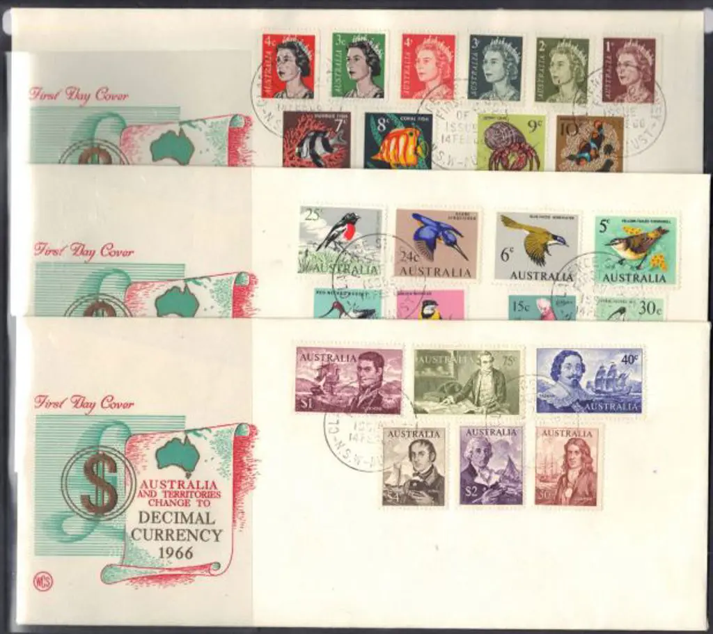 1966 (14th Feb) QEII, Birds, Fish & Navigators set ... Image 1++