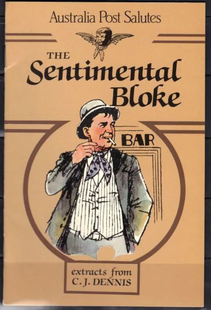 1983 Sentimental Bloke commem booklet with strip ... Image 1++