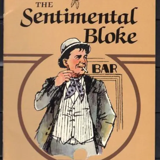 1983 Sentimental Bloke commem booklet with strip ...
