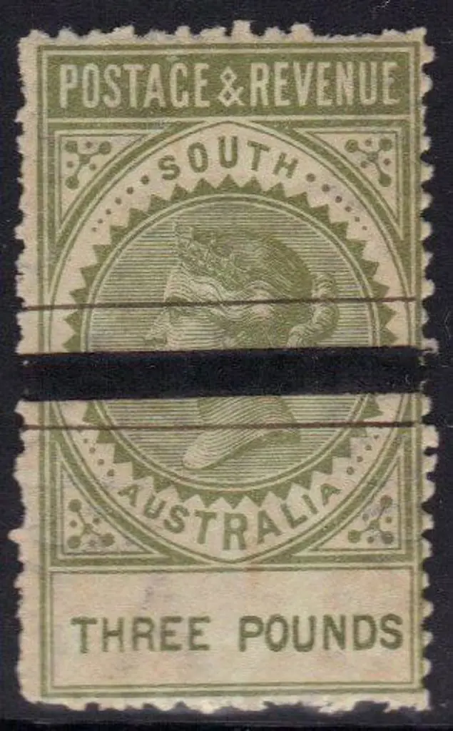 1886/96 £3 sage-green Perf. 11½x12½. Mint with ... Image 1++
